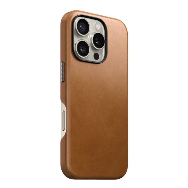 Nomad Traditional Leather Case English Tan-C iPhone 16 Pro (NM01390985) - Image 5