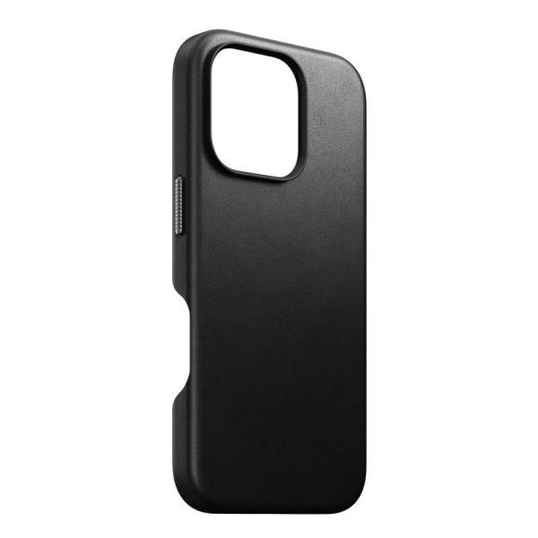 Nomad Traditional Leather Case Black iPhone 16 Pro (NM01391685) - Image 5