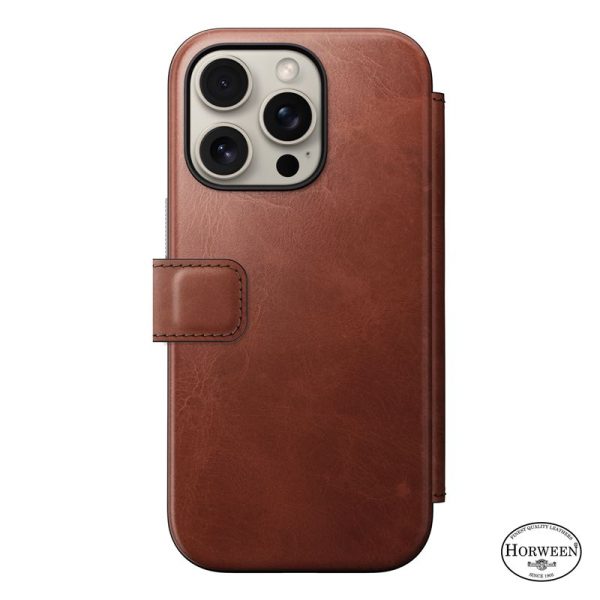 Nomad Leather Folio Olde Dublin-iPhone 16 Pro (NM01398585) - Image 3