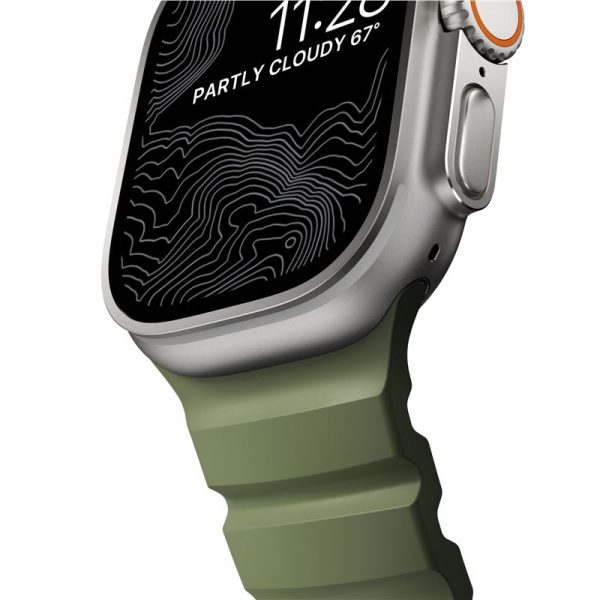 Nomad Rocky Point Band Natural/Forest-Apple Watch 49/46/45/44mm (NM014841858) - Image 5