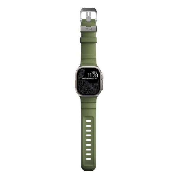 Nomad Rocky Point Band Natural/Forest-Apple Watch 49/46/45/44mm (NM014841858) - Image 7