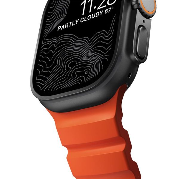 Nomad Rocky Point Band Black/Magma-Apple Watch 49/46/45/44mm (NM014865858) - Image 5