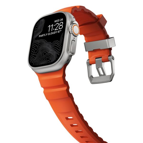 Nomad Rocky Point Band Natural/Magma-Apple Watch 49/46/45/44mm (NM014872858) - Image 6