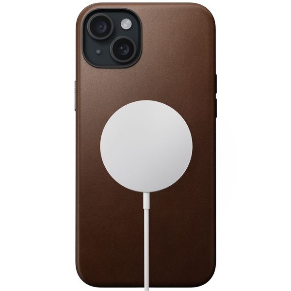 Nomad Modern Leather Case Brown-iPhone 15 Plus (NM01610885) - Image 5