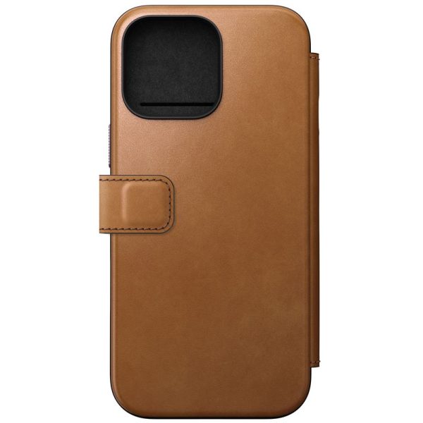 Nomad Leather Folio English Tan-C-iPhone 16 Pro Max (NM01673385) - Image 3