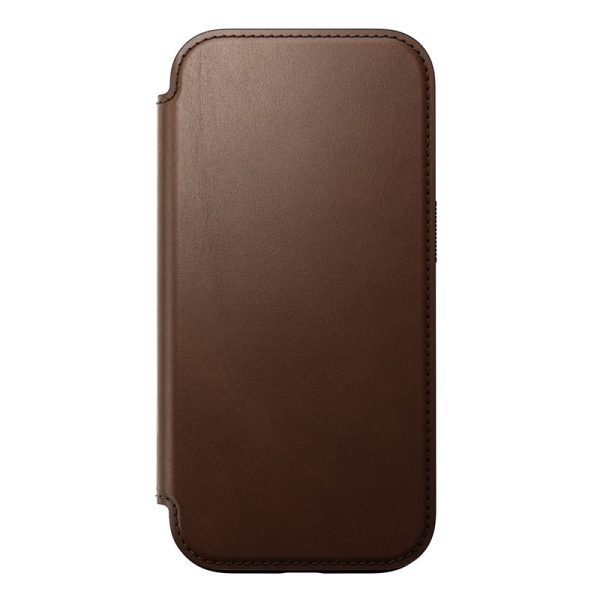 Nomad Modern Leather Folio Brown-iPhone 16 Pro (NM01679585) - Image 6
