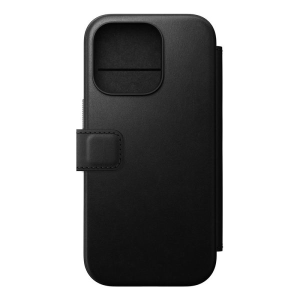 Nomad Modern Leather Folio Black-iPhone 16 Pro (NM01680185) - Image 3