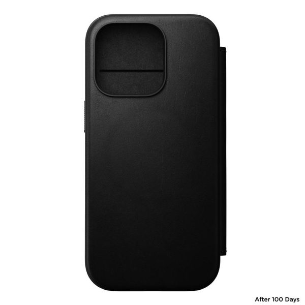 Nomad Modern Leather Folio Black-iPhone 16 Pro (NM01680185) - Image 4