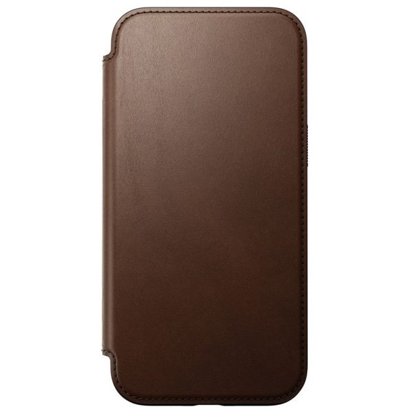 Nomad Modern Leather Folio Brown-iPhone 16 Plus (NM01681885) - Image 6
