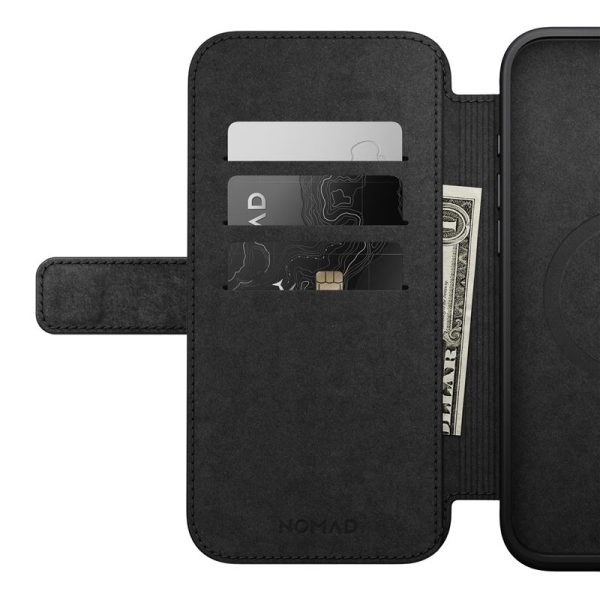 Nomad Modern Leather Folio Brown-iPhone 16 Plus (NM01681885) - Image 8