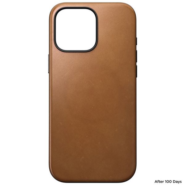 Nomad Modern Leather Case English Tan-C-iPhone 16 Pro Max (NM01691785) - Image 3