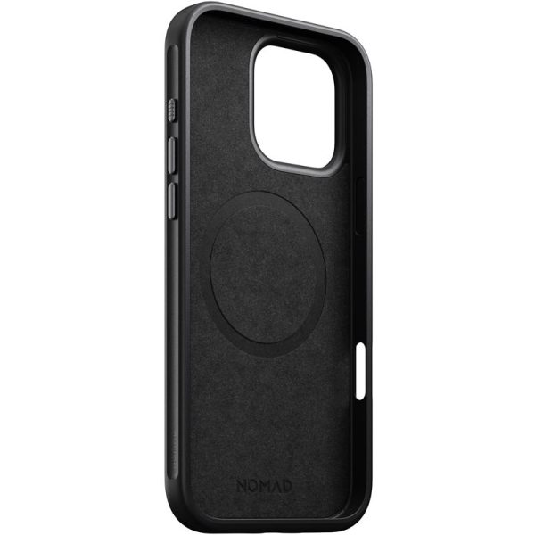 Nomad Modern Leather Case Black-iPhone 16 Pro Max (NM01693185) - Image 6