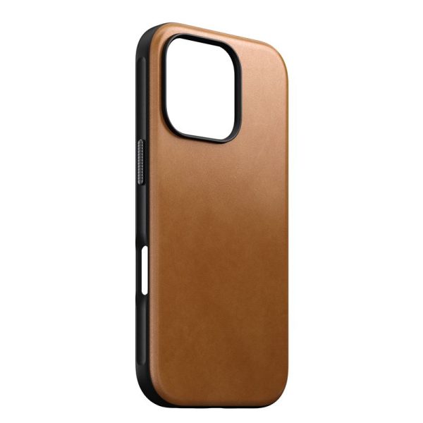 Nomad Modern Leather Case English Tan-C-iPhone 16 Pro (NM01695585) - Image 5