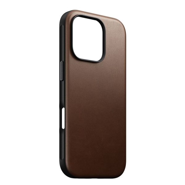 Nomad Modern Leather Case Brown-iPhone 16 Pro (NM01696285) - Image 5