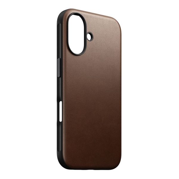 Nomad Modern Leather Case Brown-iPhone 16 (NM01850885) - Image 5