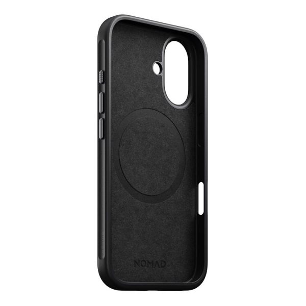 Nomad Modern Leather Case Black-iPhone 16 (NM01851585) - Image 6