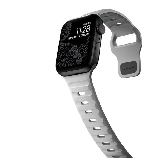 Nomad Sport Strap M/L Grey-Apple Watch 49/46/45/44mm (NM01958185) - Image 8