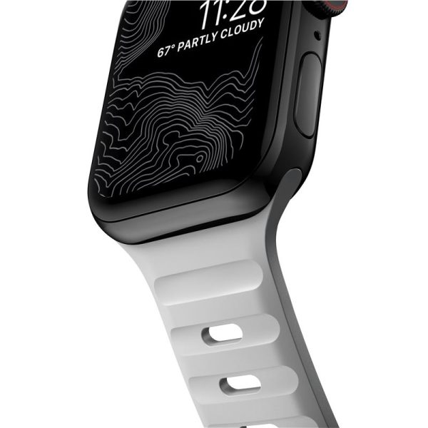 Nomad Sport Strap S/M Grey-Apple Watch 42/41/40/38mm (NM01959885) - Image 4