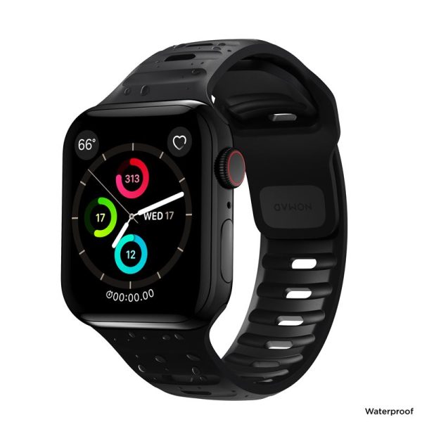 Nomad Sport Strap M/L Black-Apple Watch 49/46/45/44mm (NM1AM10000) - Image 3