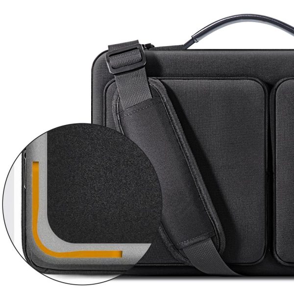 TECH-PROTECT DEFENDER BAG LAPTOP 13-14 BLACK - Image 3