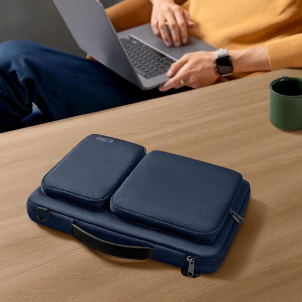 TECH-PROTECT DEFENDER BAG LAPTOP 13-14 NAVY BLUE - Image 10