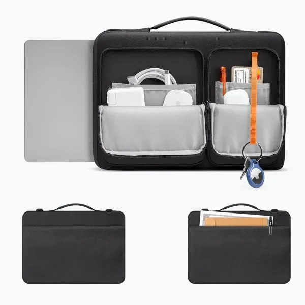 TECH-PROTECT DEFENDER BAG LAPTOP 15-16 BLACK - Image 10