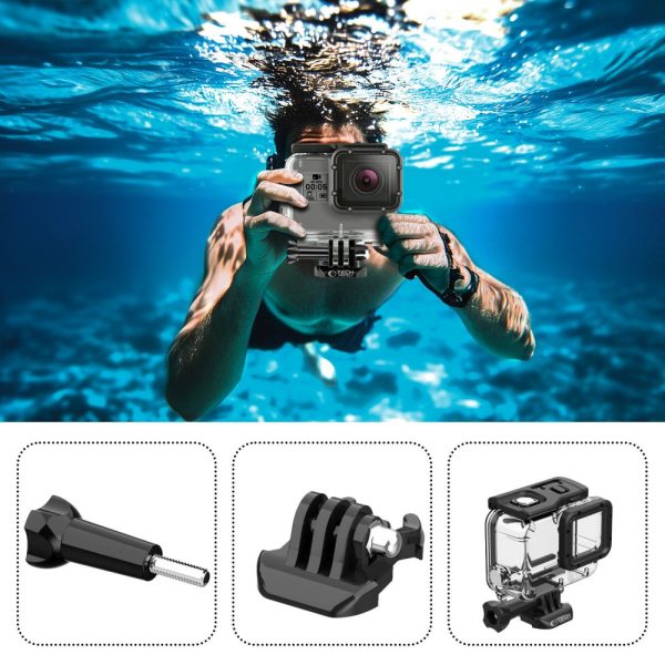 TECH-PROTECT GA200 WATERPROOF CASE GOPRO HERO 5 / 6 / 7 CLEAR - Image 2