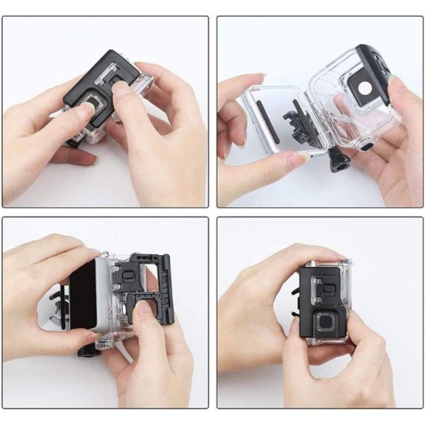 TECH-PROTECT GA200 WATERPROOF CASE GOPRO HERO 5 / 6 / 7 CLEAR - Image 5