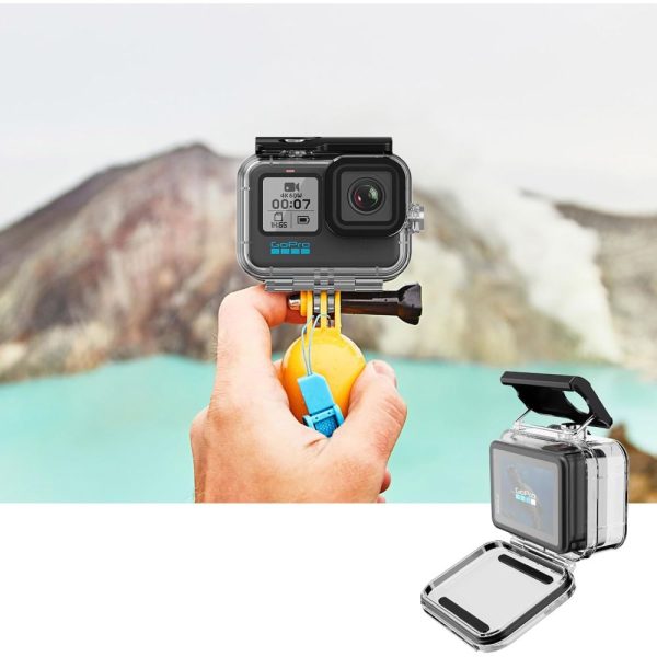 TECH-PROTECT GA200 WATERPROOF CASE GOPRO HERO 9 / 10 / 11 / 12 / 13 CLEAR - Image 5