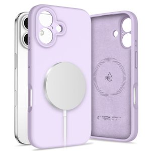 TECH-PROTECT LIQUID SILICONE MAGSAFE IPHONE 16 MAUVE