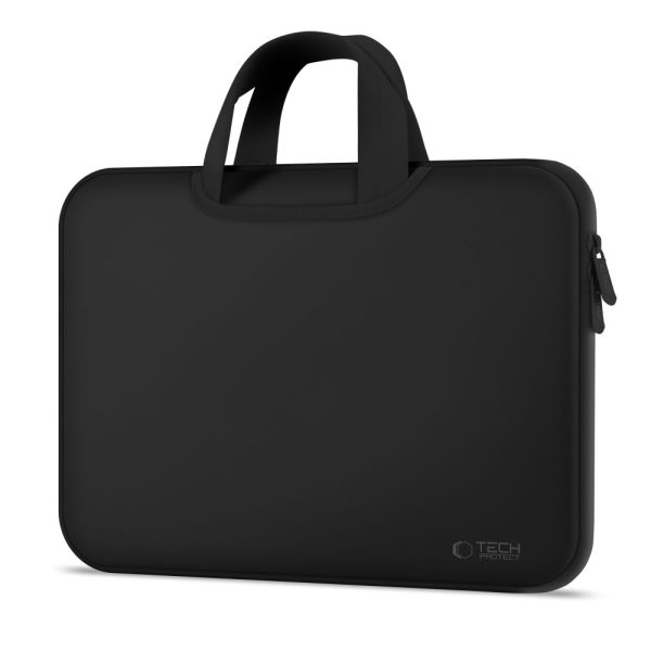 TECH-PROTECT NEOPREN BAG LAPTOP 13-14 BLACK - Image 2