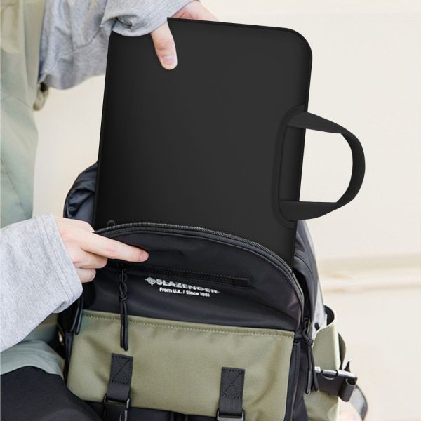 TECH-PROTECT NEOPREN BAG LAPTOP 13-14 BLACK - Image 6