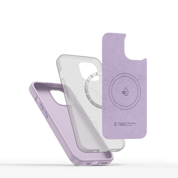 TECH-PROTECT SILICONE PURE MAGSAFE IPHONE 14 MAUVE - Image 2