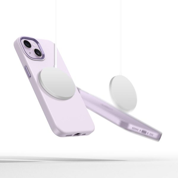 TECH-PROTECT SILICONE PURE MAGSAFE IPHONE 14 MAUVE - Image 3