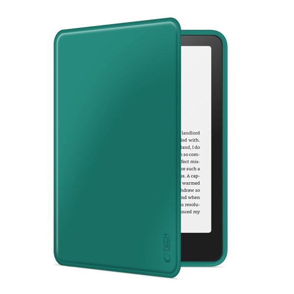 TECH-PROTECT SMARTCASE KINDLE PAPERWHITE VI / 6 / COLORSOFT / SIGNATURE EDITION JADE GREEN - Image 3