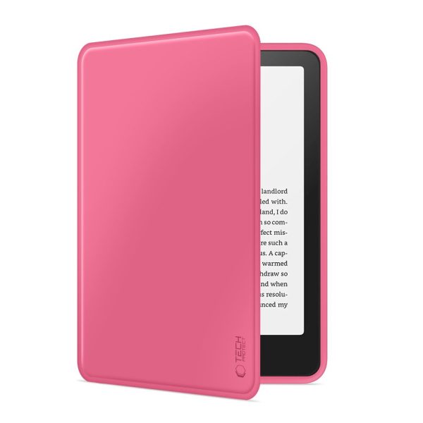 TECH-PROTECT SMARTCASE KINDLE PAPERWHITE VI / 6 / COLORSOFT / SIGNATURE EDITION RASPBERRY PINK - Image 3