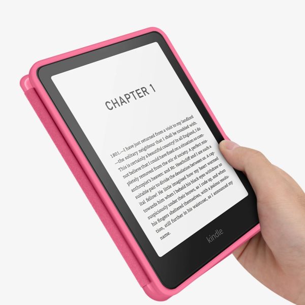 TECH-PROTECT SMARTCASE KINDLE PAPERWHITE VI / 6 / COLORSOFT / SIGNATURE EDITION RASPBERRY PINK - Image 7