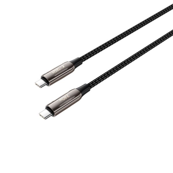 TECH-PROTECT UB10T ULTRABOOST TYPE-C CABLE PD240W/QC4.0 200CM BLACK - Image 2