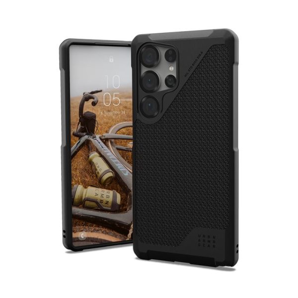 UAG Metropolis LT w/Magnet Kevlar Black-Samsung Galaxy S25 Ultra (214470113940) - Image 5