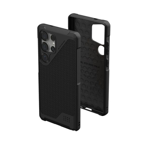 UAG Metropolis LT w/Magnet Kevlar Black-Samsung Galaxy S25 Ultra (214470113940) - Image 7