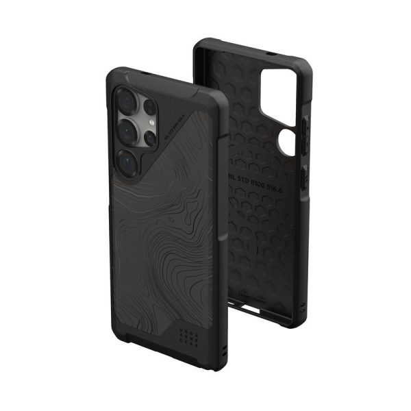 UAG Metropolis LT w/Magnet Topography Black-Samsung Galaxy S25 Ultra (214470114062) - Image 7