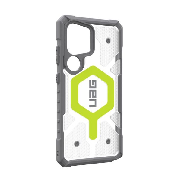 UAG Pathfinder Clear w/Magnet Active Neon Lanyard-Samsung Galaxy S25 Ultra (2144831BV01) - Image 3