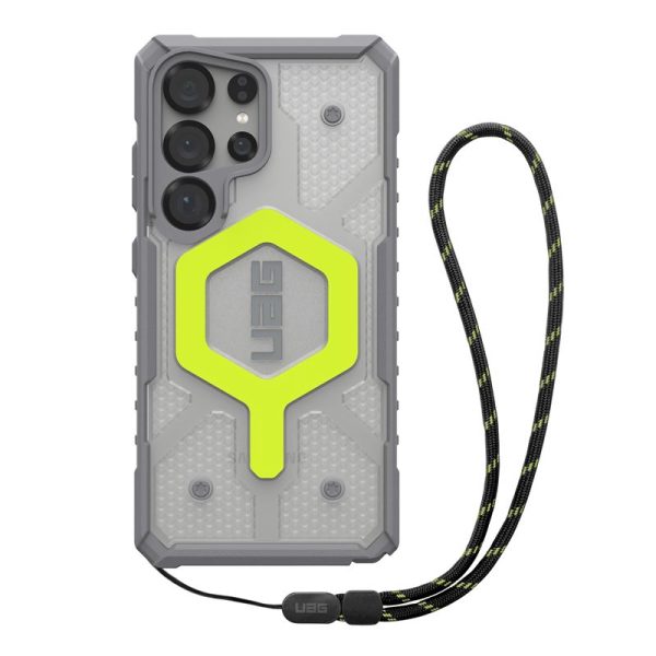 UAG Pathfinder Clear w/Magnet Active Neon Lanyard-Samsung Galaxy S25 Ultra (2144831BV01) - Image 7