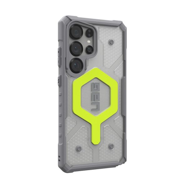 UAG Pathfinder Clear w/Magnet Active Neon Lanyard-Samsung Galaxy S25 Ultra (2144831BV01) - Image 9