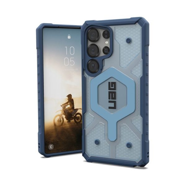 UAG Pathfinder Clear w/Magnet Blues Lanyard-Samsung Galaxy S25 Ultra (2144831BV03) - Image 6