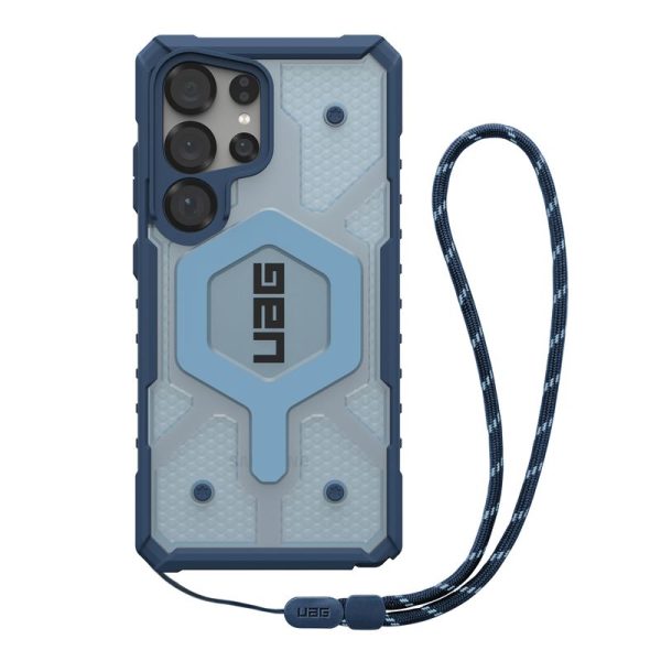 UAG Pathfinder Clear w/Magnet Blues Lanyard-Samsung Galaxy S25 Ultra (2144831BV03) - Image 9