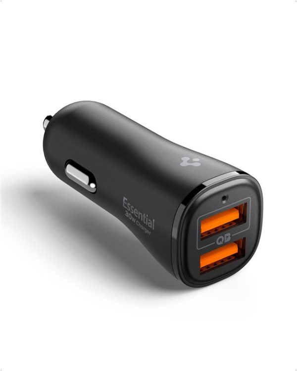 Spigen Essential 30W Car Charger EV302