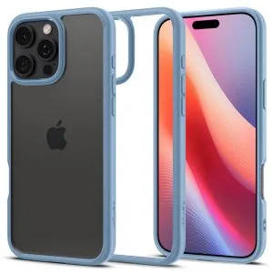 Θήκη iPhone 16 Pro Max Spigen Crystal Hybrid Sierra Blue