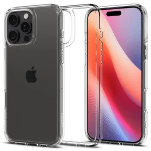 Θήκη iPhone 16 Pro Max Spigen Crystal Hybrid Crystal Clear