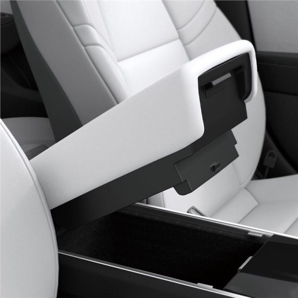 Spigen Tesla Armrest Cushion white - Tesla Model Y/3 (ACP07645) - Image 11